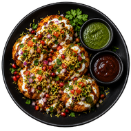 Aloo Tikki Chaat