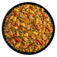 Chicken & Egg Stir Fry Rice