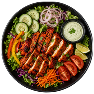 Grilled Paneer Salad