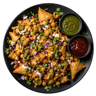 Aloo Samosa Chaat