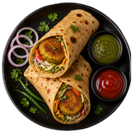 Vege Tikki Roll