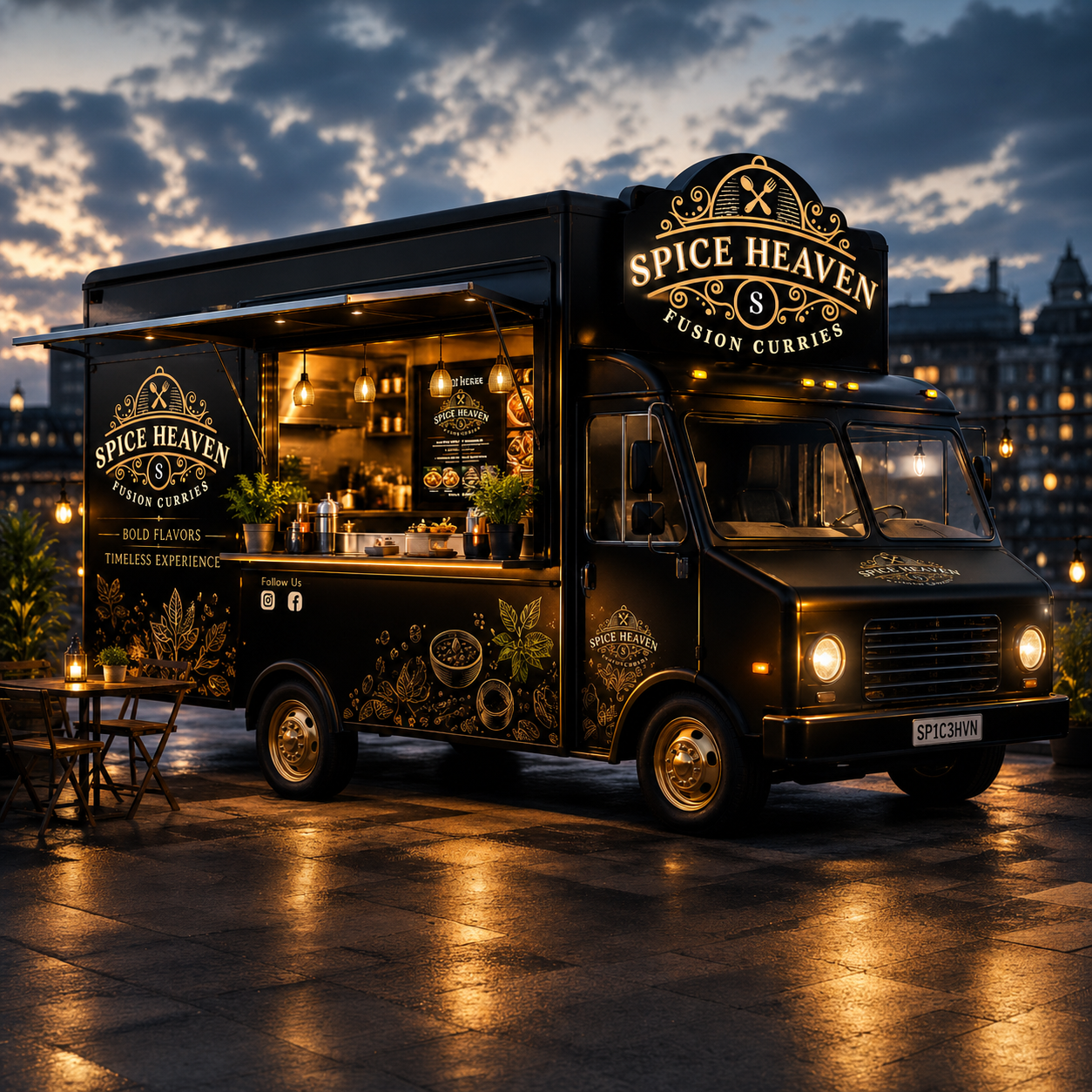 Spice Heaven food truck